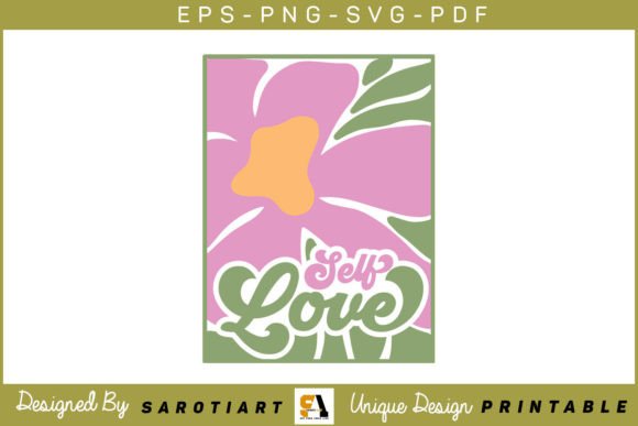 Boho Flower Inspiration: A Unique Graphics Asset for Crafts