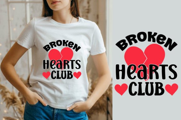 Crafting Love: About Broken Hearts Club SVG Design for Graphics