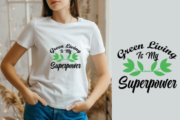 Green Living SVG Design for Eco-Conscious Crafts
