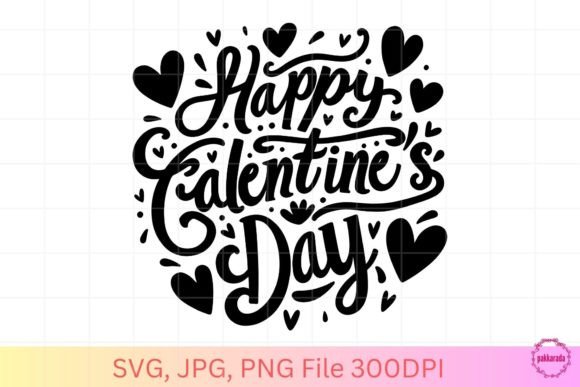 Happy Galentine's Day SVG PNG Files for Crafts and Graphics