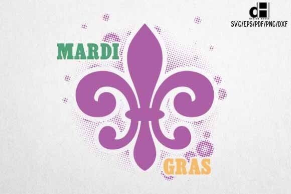 MARDI GRAS SVG PNG: A Festive Graphics Asset for Crafts