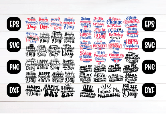 President Day Groovy Retro SVG Bundle: A Graphics Must-Have for Crafts
