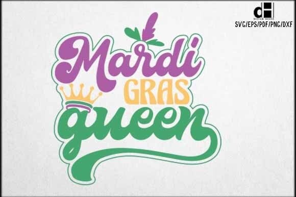 Review: MARDI GRAS QUEEN SVG PNG EPS for Creative Graphics